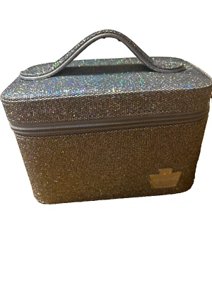 Caboodles 旅行化妆火车箱便携式化妆品收纳盒 坚固 全新 — 第 1/4 张图片