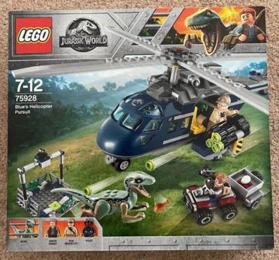 LEGO Jurassic World Blue's Helicopter Pursuit 75928 Juguete Kit de Construcción 397 piezas Foto 1 de 2