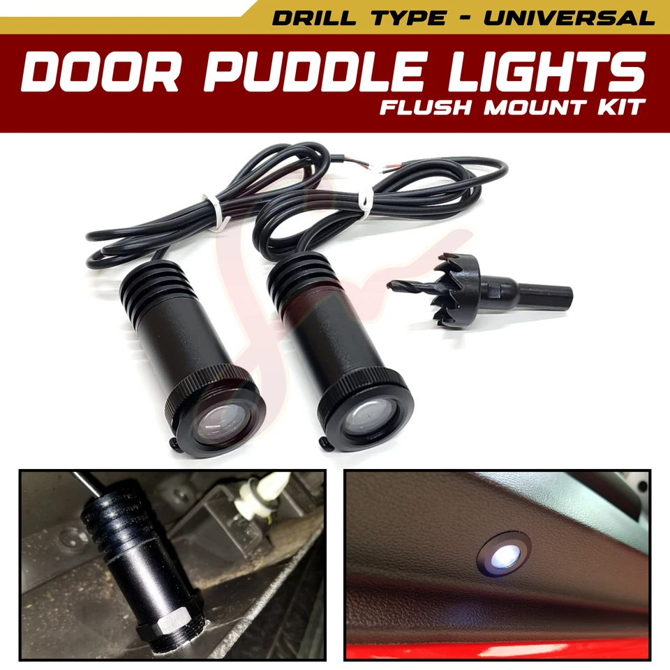 Retrofit LED Door Puddle Light Kit for Alfa Romeo | Flush Mount - Image 1 of 4