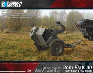 Rubicon Models 2cm FlaK 30 mit SDAH 51/52 Anhänger - Bild 1 von 1
