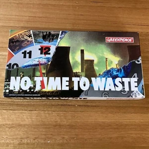Greenpeace - No Time To Waste Board Game- 1991 Vintage - Very Rare - Dutch - Picture 1 of 8