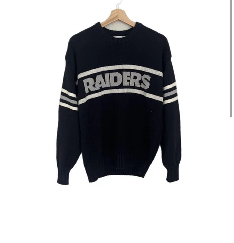 Vintage LA/OAKLAND RAIDERS CLIFF ENGLE Wool Blend Sweater Size M Cover