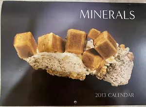 MINERALS 2013 Jeff Scovil - 13 BEAUTIFUL PHOTOS For Framing Calendar - Picture 1 of 3