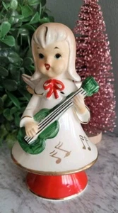 Vintage Christmas Lefton Bobble Nodder Moving Marikas Angel - Picture 1 of 5