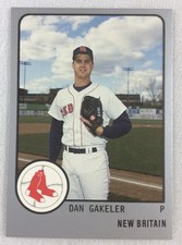 1988 New Britain Red Sox-ProCards Minor League Baseball Card-Dan Gakeler