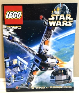 Lego Star Wars (7180) Ala B en el Centro Rebelde Folleto de Instrucciones Solo - Imagen 1 de 2