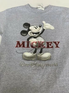 vtg mickey mouse t-shirt Walt Disney World Tag Black And White Mickey Graphic - Picture 1 of 6