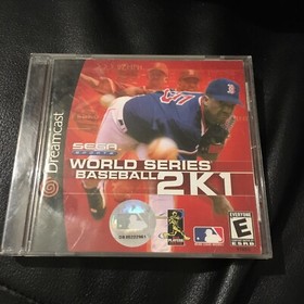Sega DREAMCAST World Series Baseball 2K1