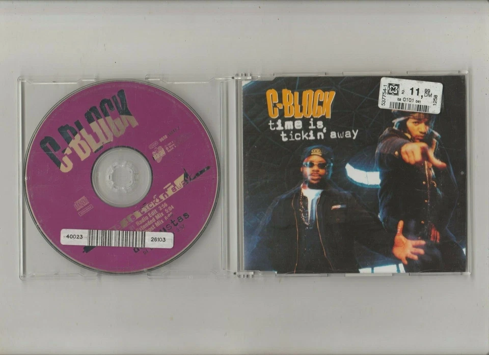 C-BLOCK -TIME IS TICKIN' AWAY- 1997 WEA Records - Bild 1 von 1
