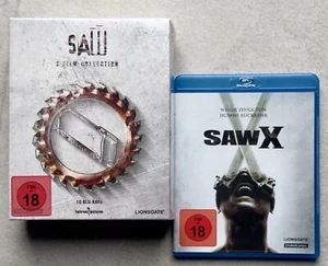 Saw 1-9 - Teil 1+2+3+4+5+6+7+8+9 - 9 Film-Collection - 10 Blu-ray‘s - NEU & OVP! - Bild 1 von 4