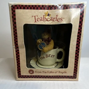 2002 - Boyd's Bear's "You're the Best" Topper Teabearie - Picture 1 of 10