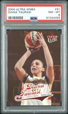 2004 Ultra WNBA Diana Taurasi Rookie Card PSA 8 Phoenix Mercury UCONN Huskies
