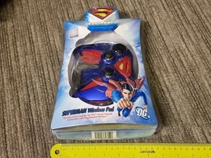 SONY PLAYSTATION 2 PS2 WIRELESS CONTROLLER Superman Game Action Pad BRAND NEW! 1 - Picture 1 of 3
