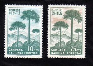 CHILE - 1967 Scott # 363, C274 Reforestation Campaign - Picture 1 of 1