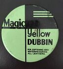 Vintage tin 'Magic Yellow Dubbin' - more or less full tin