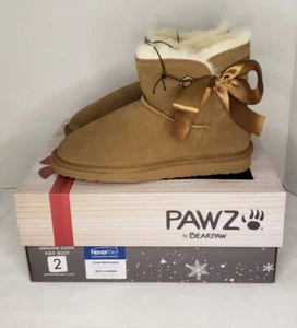 Pawz by bearpaw Amelia Youth Hickory 220 Size 2 - Picture 1 of 9