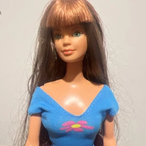 1997 Mattel Bead Blast Barbie Auburn Red Hair Blue Eyes 18890 Barbie Doll Only - Bild 1 von 5