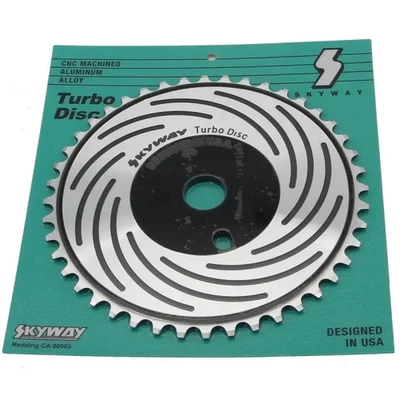 Piñón BMX Skyway, OLDSCHOOL GT BMX SE TURBO DISCO 44T NEGRO RETRO LIMITADO NUEVO Foto 1 de 3