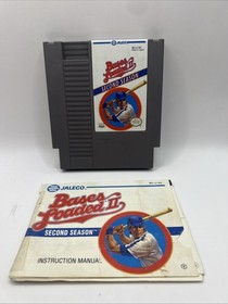 Bases Loaded 2 Second Season (Ninetndo NES, 1990) With Manuel