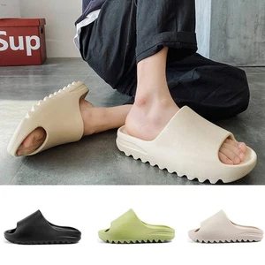 Anti-slip Shoes Fashion Eva Soft Flip Beach Slippers Outdoor Indoor Thick - Picture 1 of 16