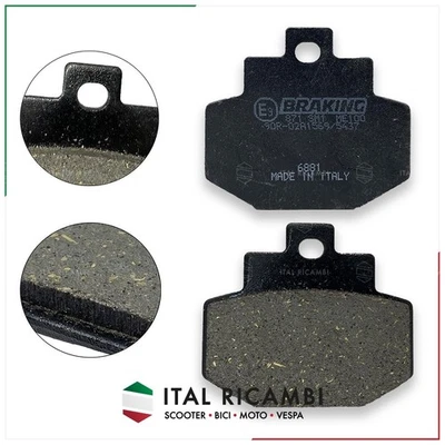 PASTIGLIE FRENO POSTERIORI VESPA GT GTS 125 200 250 300 SUPER HEXAGON 150 180 - Imagen 1 de 4