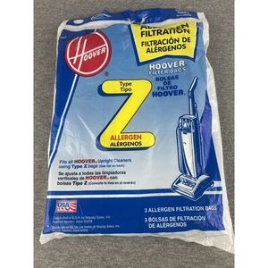 Sacchetti pulitore verticale originali Hoover tipo Z filtro allergeni confezione da 2 4010100Z - Foto 1 di 2