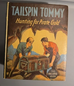 Tailspin Tommy Whitman Big Little Book Hunt For Pirate Gold 1935 - Bild 1 von 6