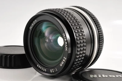 Probado [N COMO NUEVO / Tapa] Nikon Ai NIKKOR 24mm F2.8 Lente Gran Angular MF Montaje F JAPÓN Foto 1 de 4