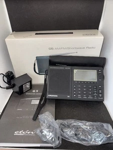 Grundig G5 Shortwave Radio SSB-AM/FM/SW Dual Conversion-700 Mem Presets Working - Zdjęcie 1 z 2