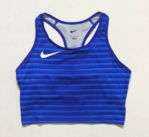Nike Pro Elite Women’s Track & Field Top Bra Crop (DD7852-417) SIZE XS - Picture 1 of 5