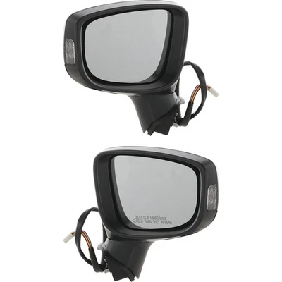 Mirrors For 14-16 Mazda 3 Mazda 3 Sport Left and Right Power Turn Signal Foto 1 de 4