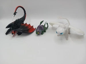 How To Train Your Dragon 3 Figures - 2013 Dreamworks - Picture 1 of 3