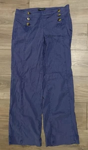 Level 99 Hose im Hosenstil mit weitem Bein Gr. M blau  - Bild 1 von 5