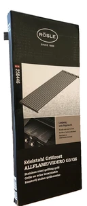 Rösle Edelstahl Grillrost Videro 18 x 45 cm (G3,G6 ab Modelljahr 2021) - Bild 1 von 3