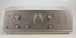 AKAI AM-37 Hifi Stereo Verstärker / in silber - Bild 1 von 3