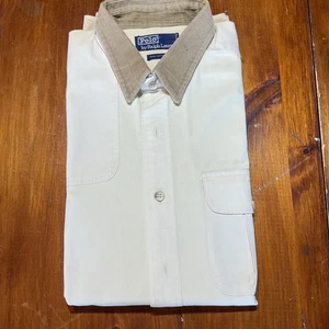 Polo By Ralph Lauren Gr. L Knopfleiste VINTAGE NEU 100 Baumwolle Made In Hong Kong - Bild 1 von 24