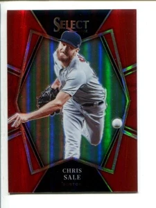 2022 Panini Select Red Prizm #142 Premier Level - Chris Sale #/199 ⚾ - Bild 1 von 3