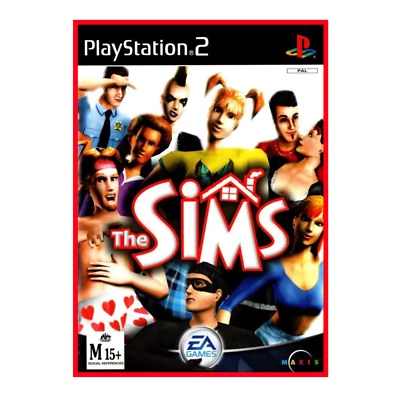 The Sims PlayStation 2 Sony PS2 EA Games PAL Complete Life Simulation MA15+ - Image 1 of 4