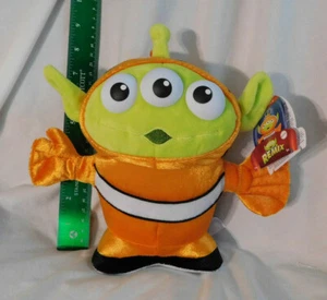 New 9" Pixar Remix Nemo Fish Disney Plush Toy Story Alien Mattel 2020 Finding - Picture 1 of 6