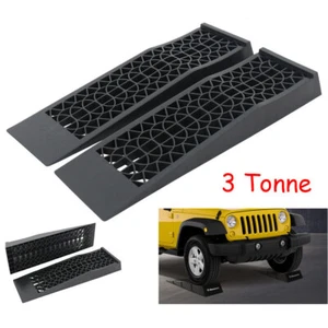 1 Paar 3 ton Auffahrrampe Auto PKW Rampe Auffahrschiene Fahrzeugrampe KFZ LKW - Bild 1 von 9