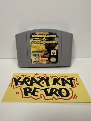 Command & Conquer (Nintendo N64, 1999) Authentic Tested - Image 1 of 2