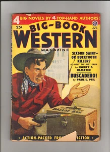 Big-Book Western pulp magazine (October 1950) - Picture 1 of 13