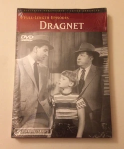 Dragnet 1951-1959 DVD ~New & Sealed~ Starring Jack Webb 4 Full-Length Episodes - Picture 1 of 3