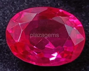 36,15 Ct Forma Ovale Rubino Rosa Naturale Certificato EGL Gemma Sciolta 5JRW - Foto 1 di 8
