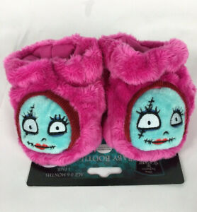 Sally Face Nightmare Before Christmas Infant Baby Pink Booties 0-6 months NEW