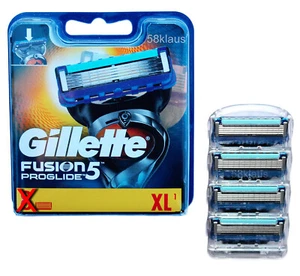 4x Gillette Fusion5 ProGlide Rasierklingen ohne Verp. im tKh / 4 Stück Klingen - Bild 1 von 3