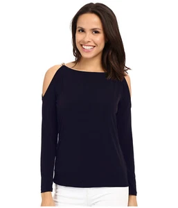 MICHAEL KORS ~Gr. MEDIUM~ Cold-Shoulder Top Bluse Langarm Neu! - Bild 1 von 4