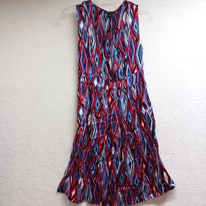 Jully Kang Los Angeles 100% Silk Dress Size Medium - Picture 1 of 8