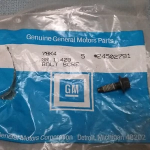 NEW GENUINE GM 24502791 BOLT/SCREW, OIL PAN - Picture 1 of 1