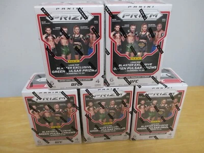 5 Sealed 2022 UFC Panini Prizm Blasters - Image 1 of 4